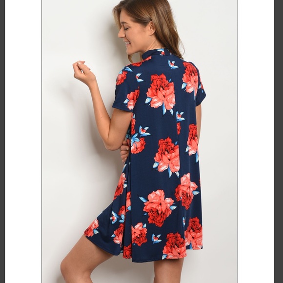 Darcey’s Blooming Choker Dress - Picture 2 of 7